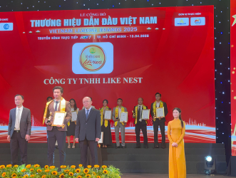Yến Sào Like Nest – Tự Hào Vinh Danh “Thương Hiệu Dẫn Đầu Việt Nam 2025”