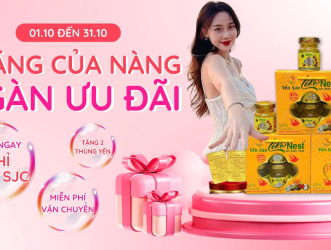 Yến Sào Like Nest - Tháng 10 Tri Ân Phái Đẹp: "Mua Yến Nhận Vàng – Ưu Đãi Ngập Tràn"
