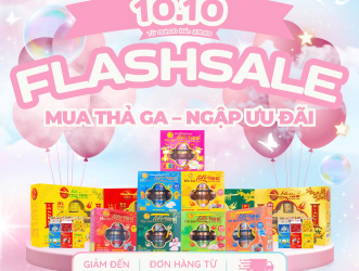 10/10 – Săn Sale Cực Hot, Đừng Bỏ Lỡ Đại Tiệc Yến Sào Cùng Like Nest!