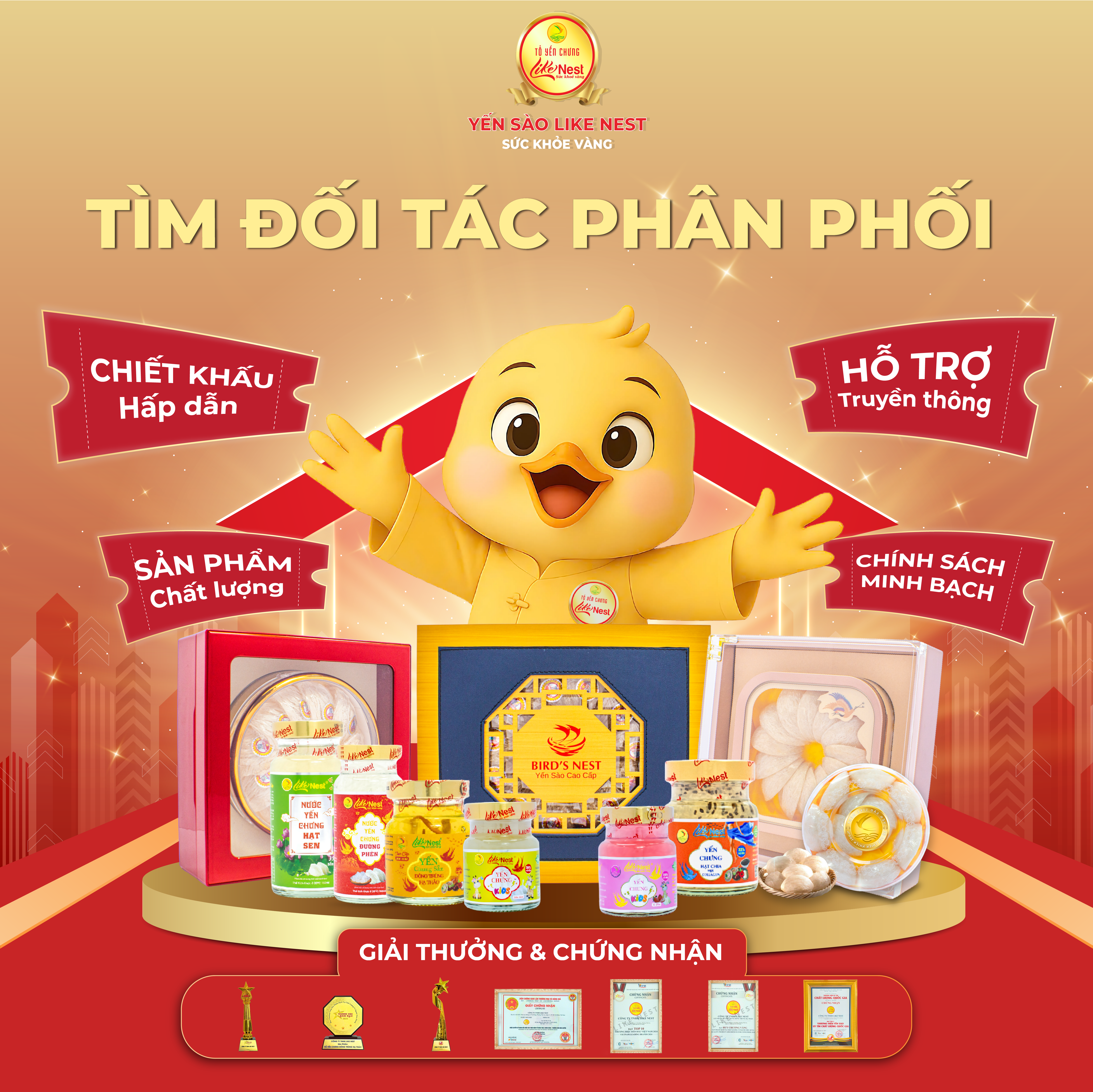 Vì Sao Hàng Nghìn Đại Lý Tin Chọn Yến Sào Like Nest ?