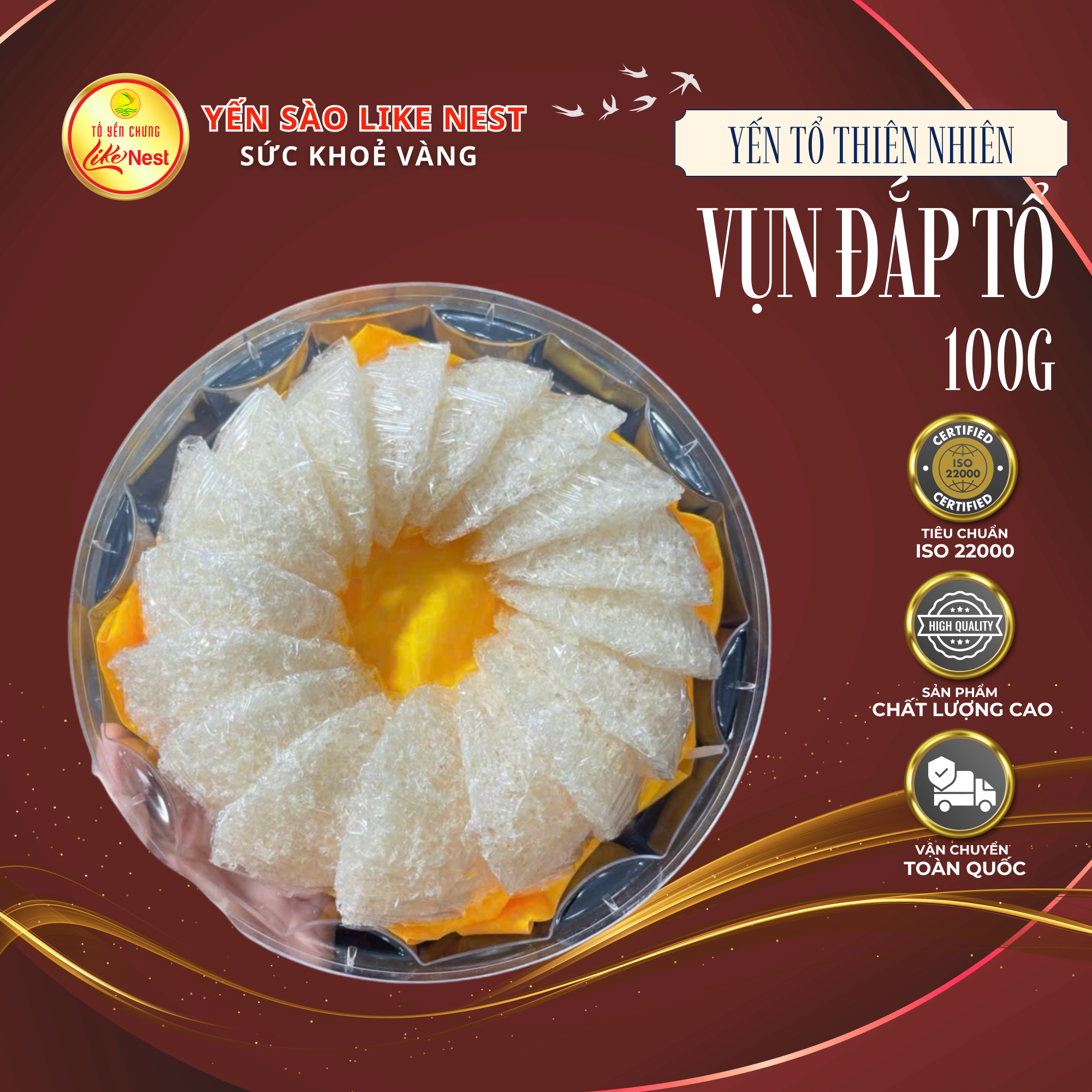   Yến Vụn Đắp Tổ | Like Nest - Sức Khỏe Vàng